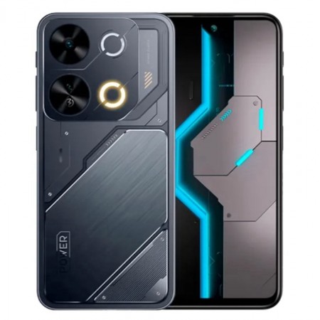 Celular Itel P65 128GB 4GB RAM Dual SIM Tela 6.7" 50MP - Preto (Anatel)