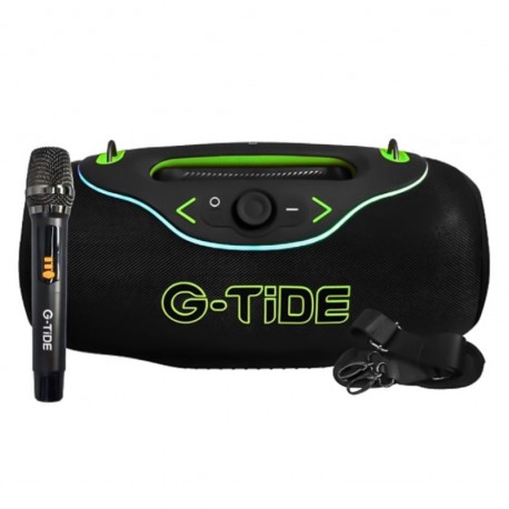 Speaker Portátil G-Tide ThunderBass Pro Bluetooth - Preto