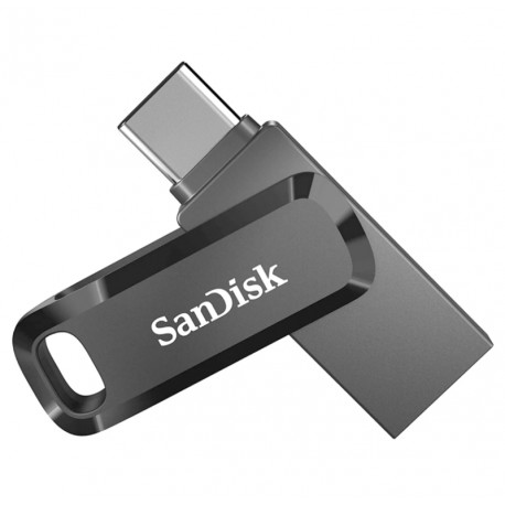 Pendrive Sandisk Ultra Dual Drive / 256GB / Tipo-C / USB 3.0 - Negro (SDDDC3-256G-G46)