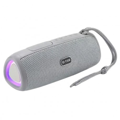 Speaker Portátil G-Tide SH20 Bluetooth - Gris