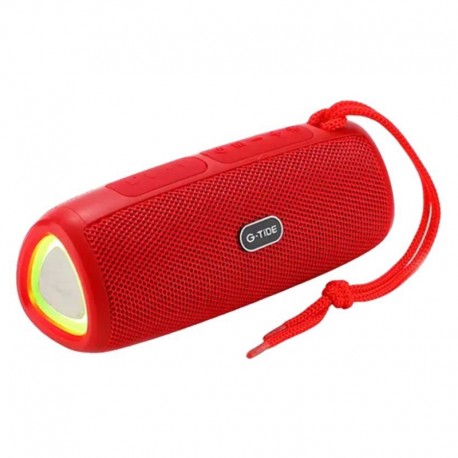 Speaker Portátil G-Tide SH20 Bluetooth - Rojo