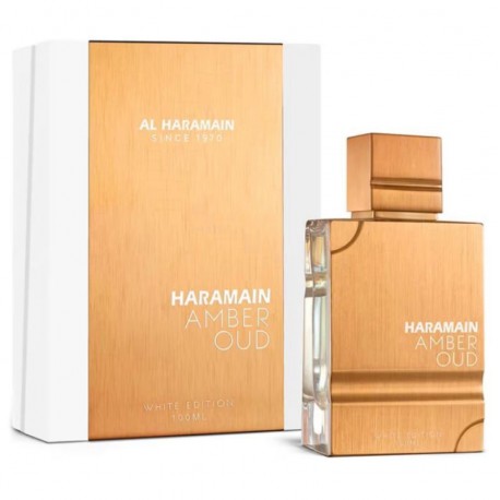 Perfume Al Haramain Amber Oud White Edition Eau De Parfum Unissex 100ml