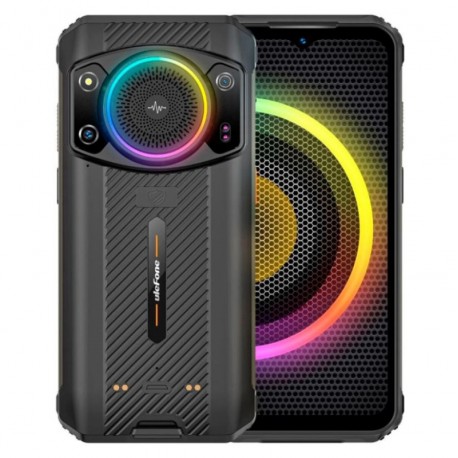Celular Ulefone Armor 21 256GB 8GB RAM + 8GB RAM Virtual Dual SIM Tela 6.58" - Negro