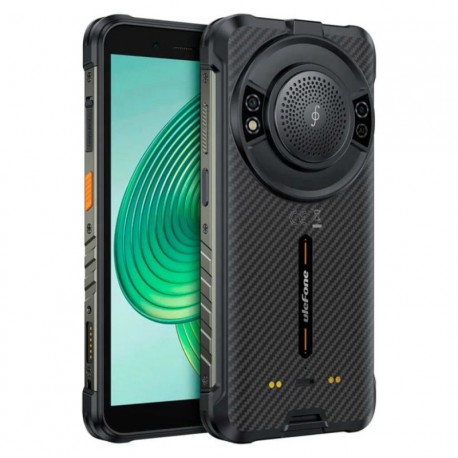 Celular Ulefone RugKing 128GB 8GB RAM + 8GB RAM Virtual Dual SIM Tela 5.99" NFC - Preto