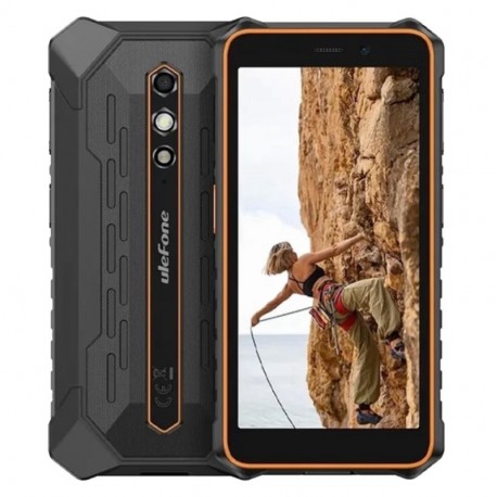 Celular Ulefone RugKing 2 Pro 128GB 4GB RAM + 4GB RAM Virtual Dual SIM 5.45" NFC - Naranja