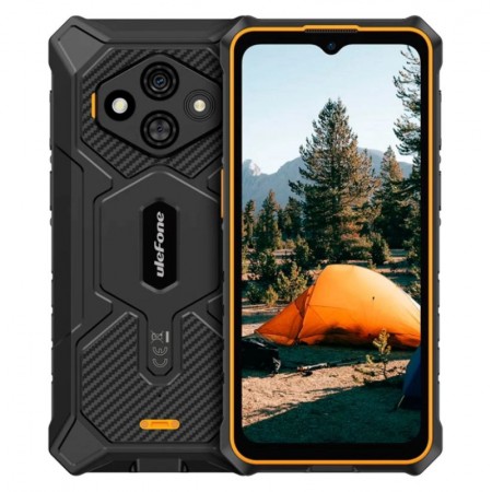 Celular Ulefone RugKing 3 Pro 128GB 8GB RAM + 8GB RAM Virtual Dual SIM 6.56" NFC - Naranja