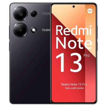 Celular Xiaomi Redmi Note 13 Pro 4G /256GB /8GB RAM /DS /6.67 /Cam 200MP - Preto (Global)