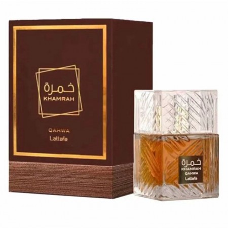 Perfume Lattafa Khamrah Qawha Eau de Parfum Unissex 100ml
