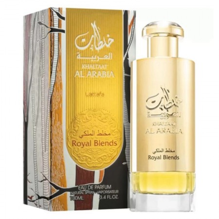 Perfume Lattafa Khaltaat Al Arabia Royal Blends Eau de Parfum Unissex 100ml