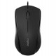 Mouse Óptico Rapoo N1200 Silent com Fio USB - Preto
