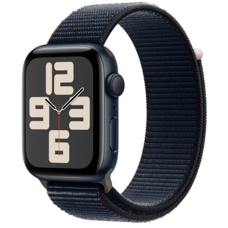 Apple Watch SE 2 MREA3LL/A Alumínio 44mm - Loop Esportiva Meia Noite (2023)