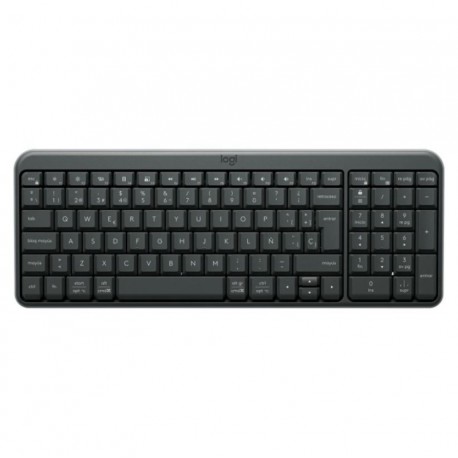 Teclado Logitech K250 920-013445 Sem Fio Espanhol - Grafite