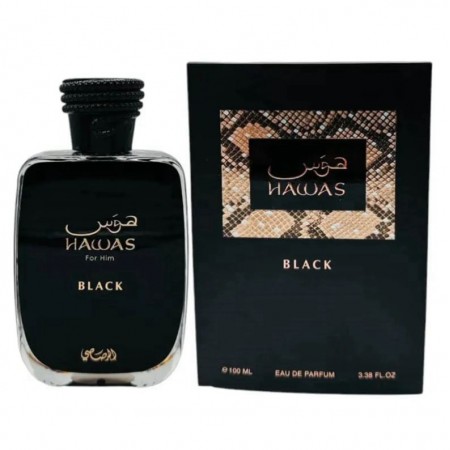 Perfume Rasasi Hawas Black Eau de Parfum Masculino 100ml