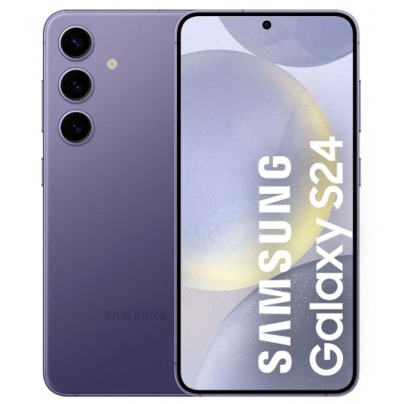 Celular Samsung Galaxy S24 5G SM-S921B /256GB /8GB RAM /DS /6.2 /Cam 50MP - Cobalt Violet