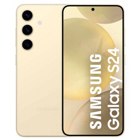 Celular Samsung Galaxy S24 5G SM-S921B /256GB /8GB RAM /DS /6.2 /Cam 50MP - Amber Yellow