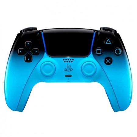Controle Sony DualSense Hyperpop Rhythm Blue Wireless para PS5 - Azul e Preto