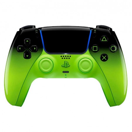 Control Sony DualSense Hyperpop Remix Green Wireless para PS5 - Verde y Negro