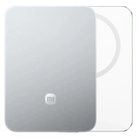Carregador Portatil Xiaomi UltraThin Magnetic Power Bank 5000MAH 15W - Prata