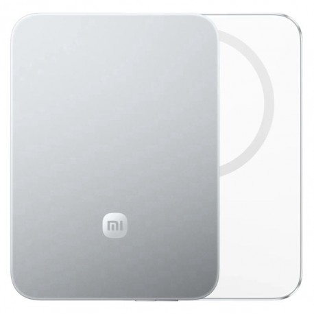 Cargador Portatil Xiaomi UltraThin Magnetic Power Bank 5000MAH 15W - Plateado