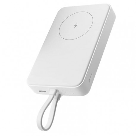 Carregador Portátil Magnetic Power Bank BHR9822GL 10000mAh 33W - Branco