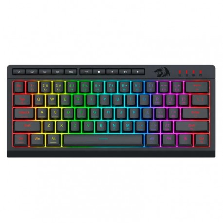 Teclado Gamer Redragon Shiva 61 K522RGB USB Inglês - Negro