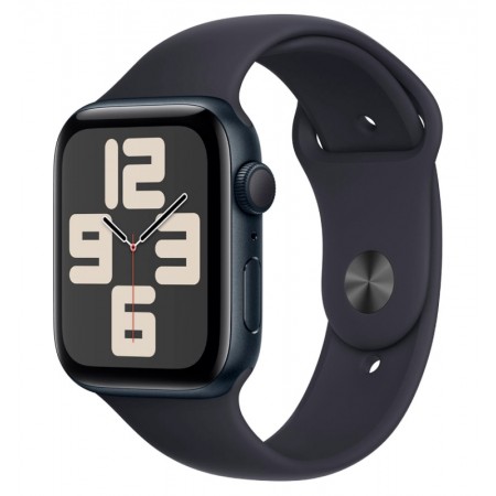 Apple Watch SE 2 MRE93LL/A GPS Alumínio 44mm - Midnight Al Mid Sport Band M/L (2023)