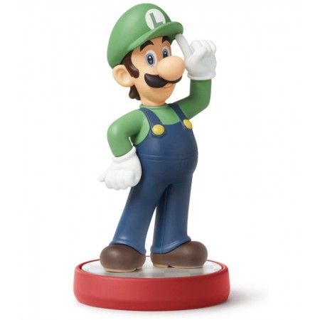 Muñeco Amiibo Nintendo Luigi Super Mario - (NVL-C-ABAB)