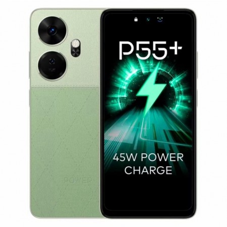 Celular Itel P55+ P663L 128GB 4GB RAM Dual SIM Tela 6.6" - Verde (Anatel)