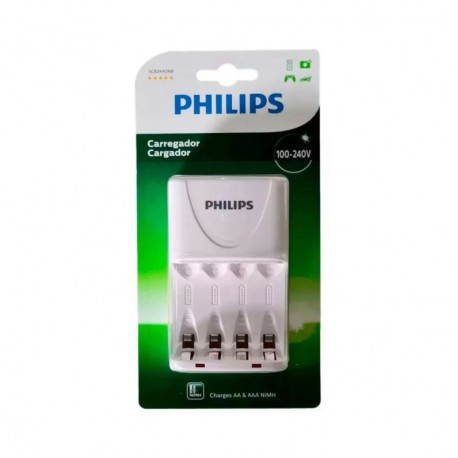 Cargador de Pilha Philips SCB-2440NB/97 - (Sin Pilas)