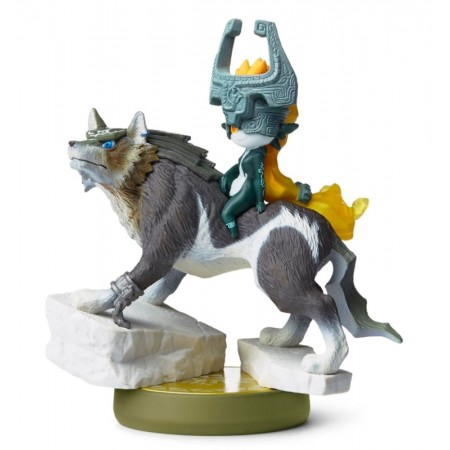 Boneco Amiibo Nintendo Wolf Link - NVL-C-AKAA