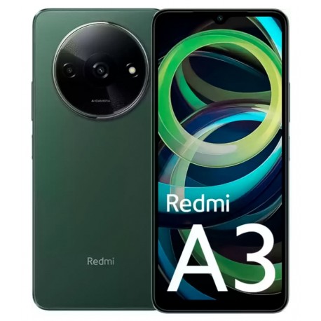 Celular Xiaomi Redmi A3 64GB /3GB RAM /Dual SIM /Tela 6.71 /Cam 8MP - Verde (Global)