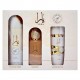 Kit Lattafa Yara Moi Feminino Perfume + Desodorante+ Air Mist