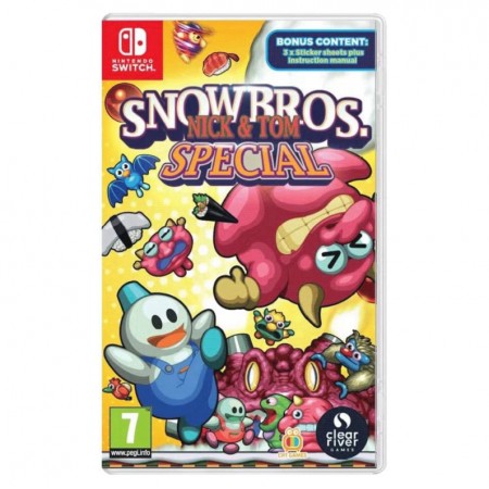 Jogo Snow Bros Nick e Tom Special para Nintendo Switch