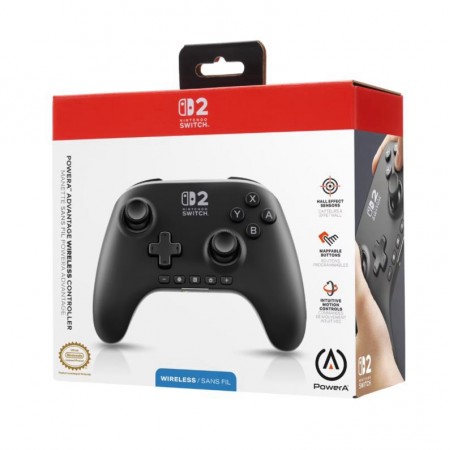 Controle PowerA Advantage Sans Fil para Nintendo Switch 2 - SKU:NSGP0545-01V NSGPAWL