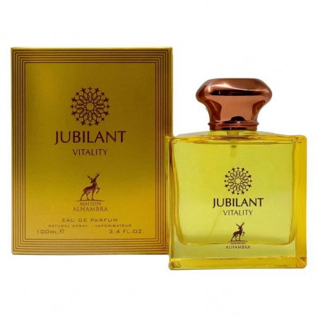 Perfume Maison Alhambra Jubilant Vitality Eau de Parfum Unissex 100ml