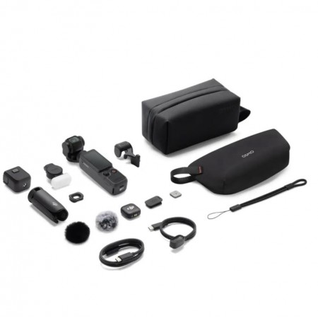 Camera Dji Osmo Pocket 4 Creator Combo com Estabilizadora
