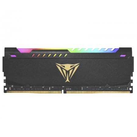 Memória RAM Patriot Viper Steel Black RGB / 16GB / DDR4 / 3200MHz - (PVSR416G320C8)
