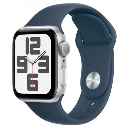 Apple Watch SE 2 MRE13LL/A Caixa de Alumínio 40mm - Prata Esportiva Azul