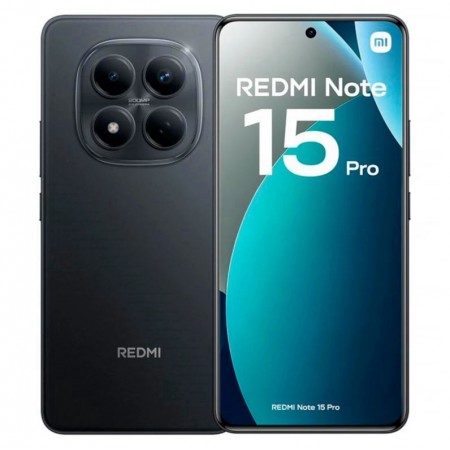Celular Xiaomi Redmi Note 15 Pro 4G 512GB 12GB RAM Dual SIM Tela 6.77" - Negro (Global)