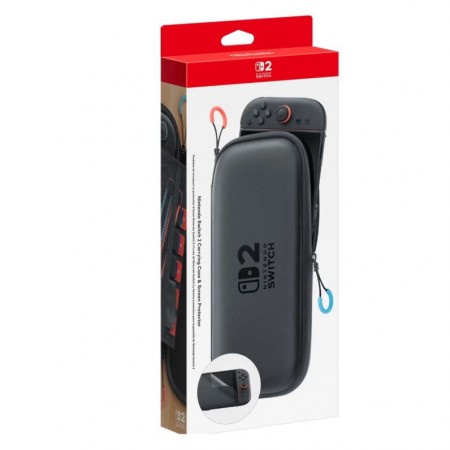 Kit Carrying funda y Protector de pantalla para Nintendo Switch 2