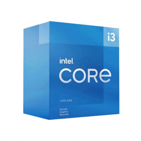 Procesador Intel Core i3-10105F Socket LGA 1200 4Core 8 Threads 3.7GHz e 4.4GHz Turbo 6MB