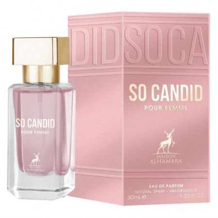 Perfume Maison Alhambra So Candid Pour Femme Eau de Parfum Feminino 30ml