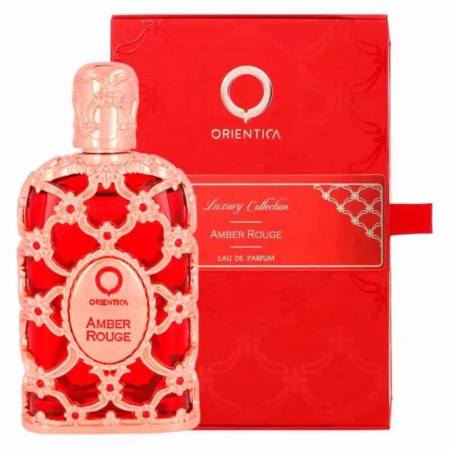 Perfume Orientica Luxu Amber Rouge Eau de Parfum Unissex 80ml