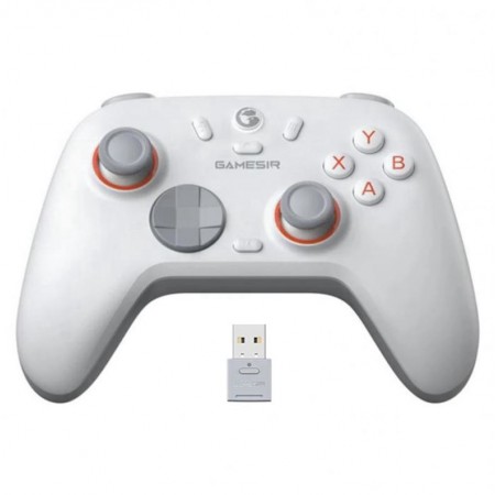 Controle Gamesir N2 Nova 2 Lite Wireless para Nintendo Switch/PC/Steam/IOS/Android- Branco