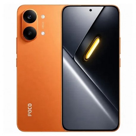 Celular Xiaomi Poco X8 Pro Max 5G 512GB 12GB RAM Dual SIM Tela 6.83" - Orange (Global)BR