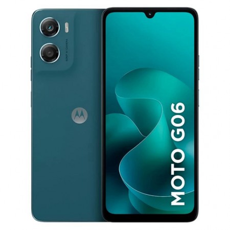 Celular Motorola Moto G06 XT-2535-2 64GB 4GB RAM Dual SIM Tela 6.88" - Azul