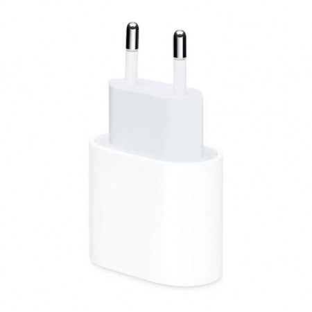 Cargador Apple MD3J4ZM/A 20W USB-C para iPhone - Blanco (Brasil)