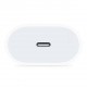 Cargador Apple MD3J4ZM/A 20W USB-C para iPhone - Blanco (Brasil)