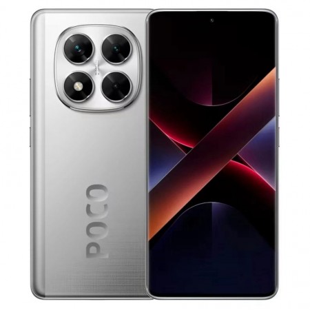Celular Xiaomi Poco X7 5G 256GB 8GB RAM Dual SIM Tela 6.67"- Prata (Índiano)