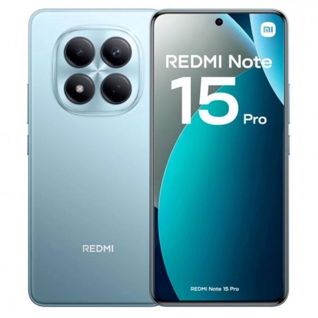 Celular Xiaomi Redmi Note 15 Pro 4G 512GB 12GB RAM Dual SIM Tela 6.77"- Azul (Global)BR